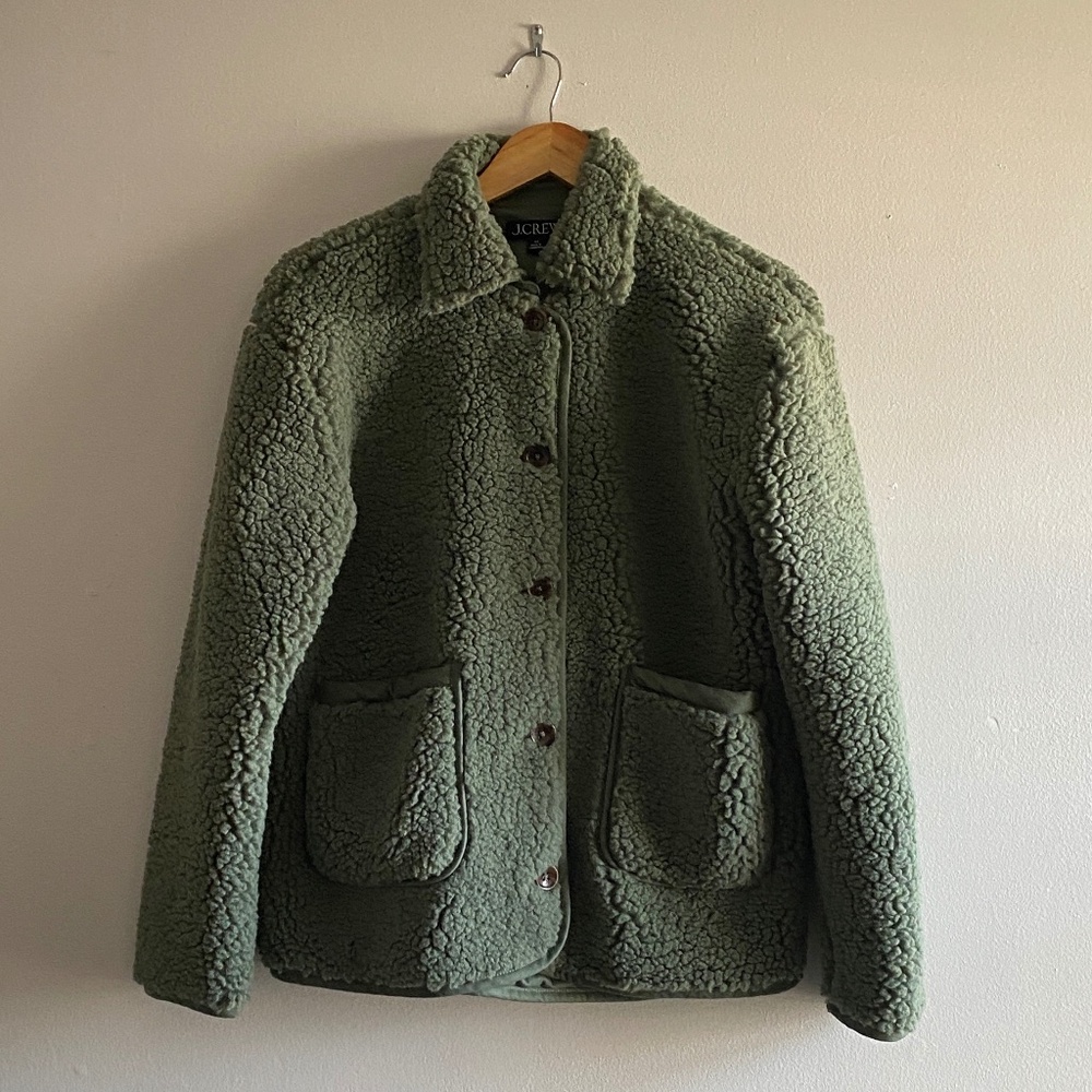 J Crew fleece jacket